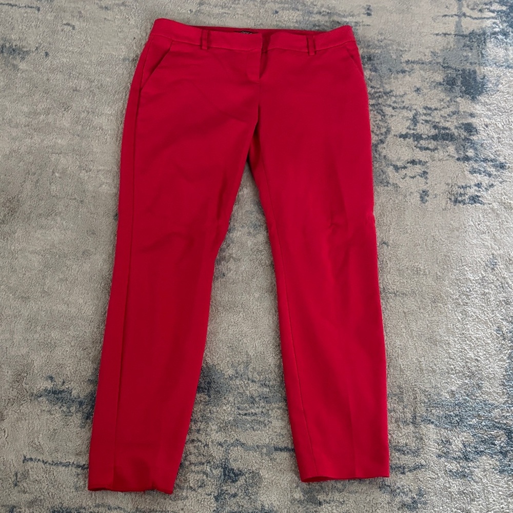 Express Bold Red and Black Trousers